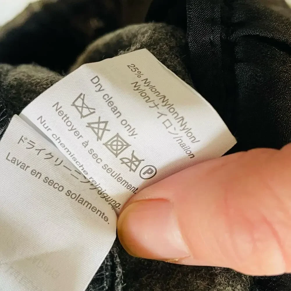 J. Crew grey striped